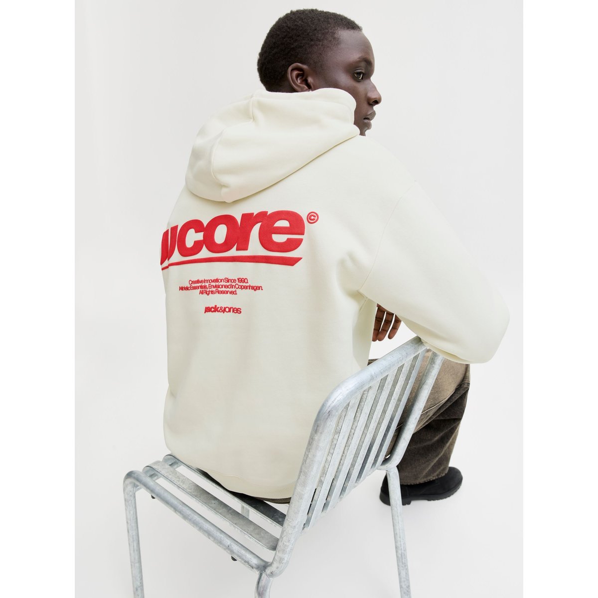 Sweat À Capuche jaune - sweet corn 1, JACK & JONES