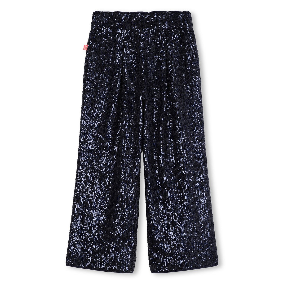 Pantalon fluide en sequins indigo blue, BILLIEBLUSH
