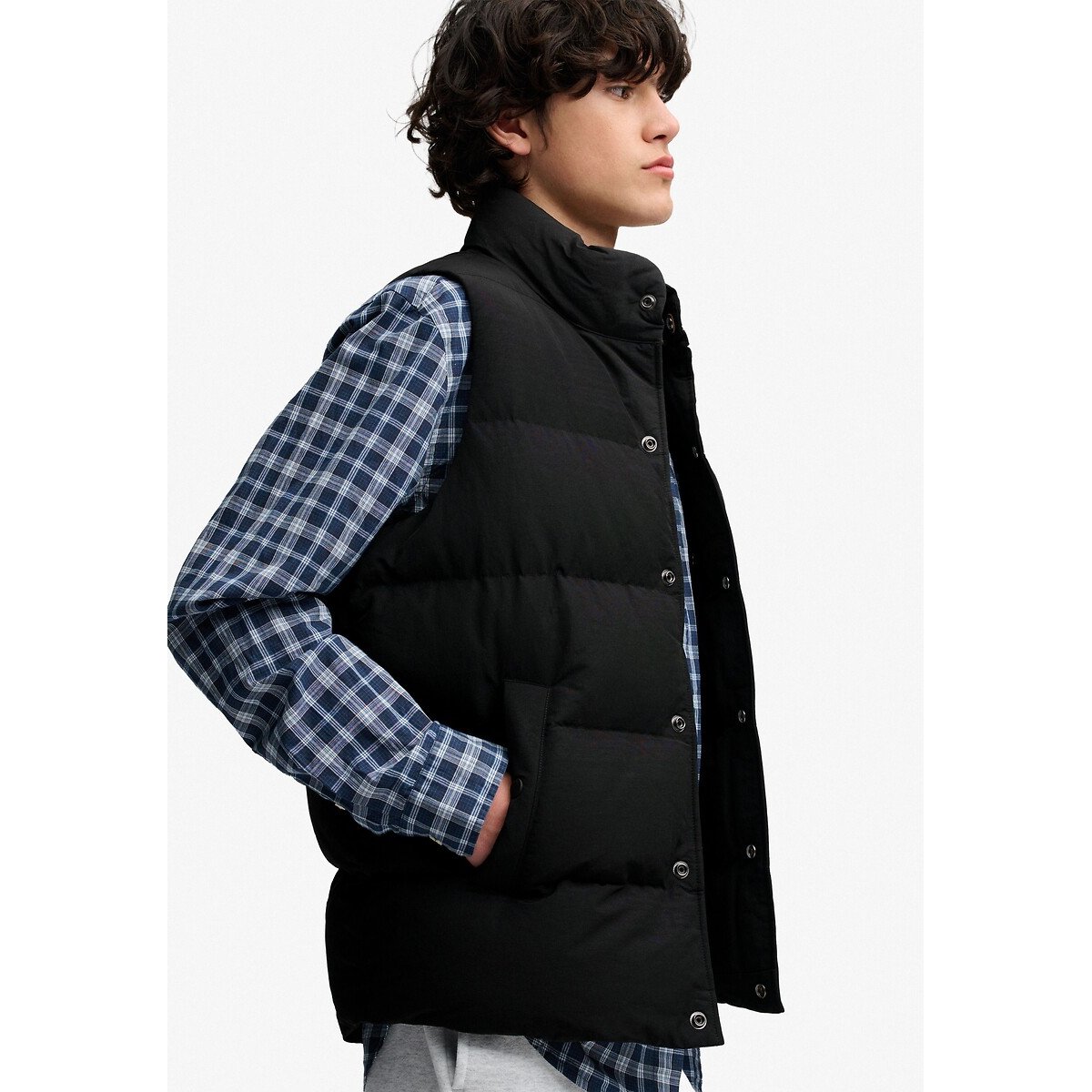 Doudoune sans manches noir, SUPERDRY