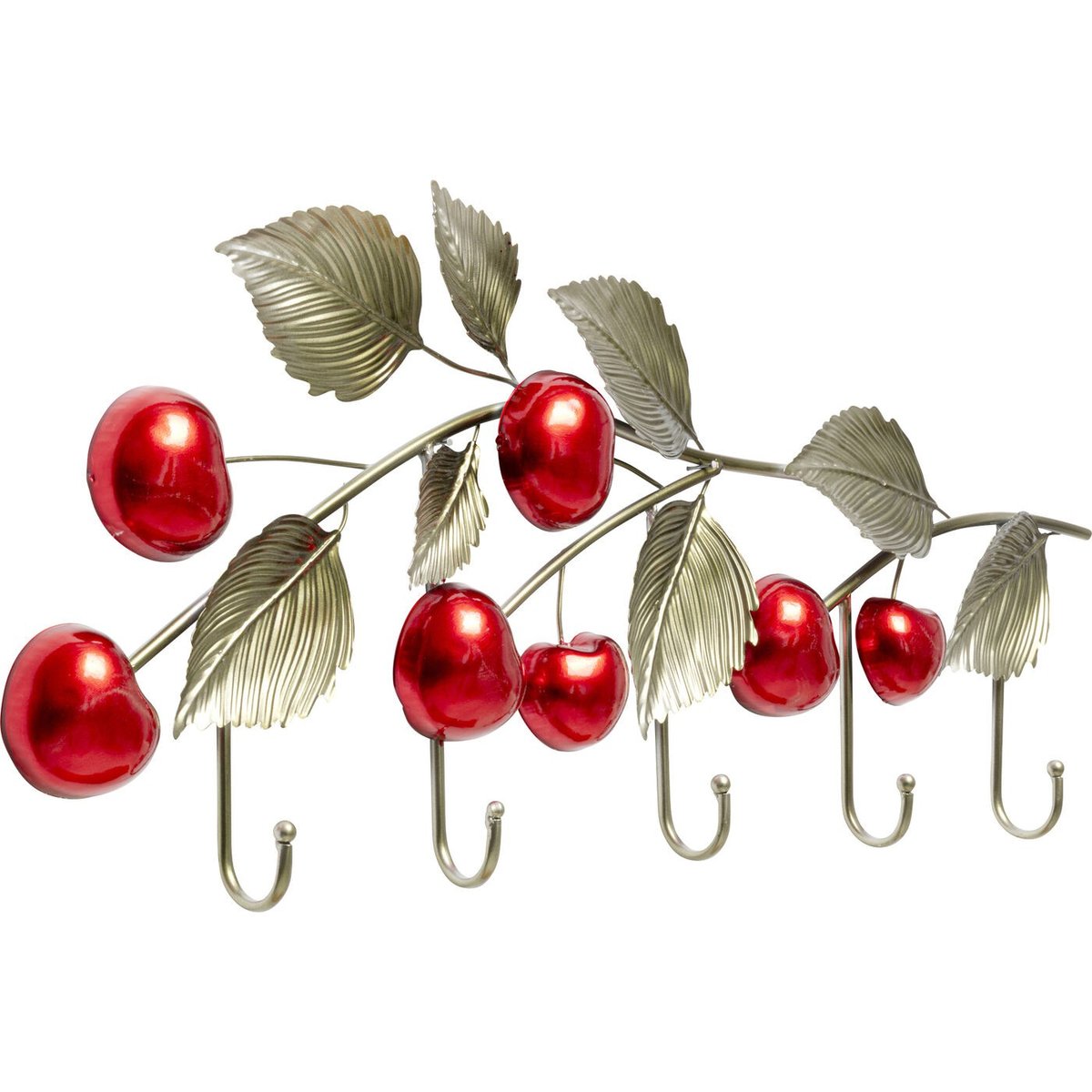 Portemanteau mural cerises multicolore, KARE DESIGN