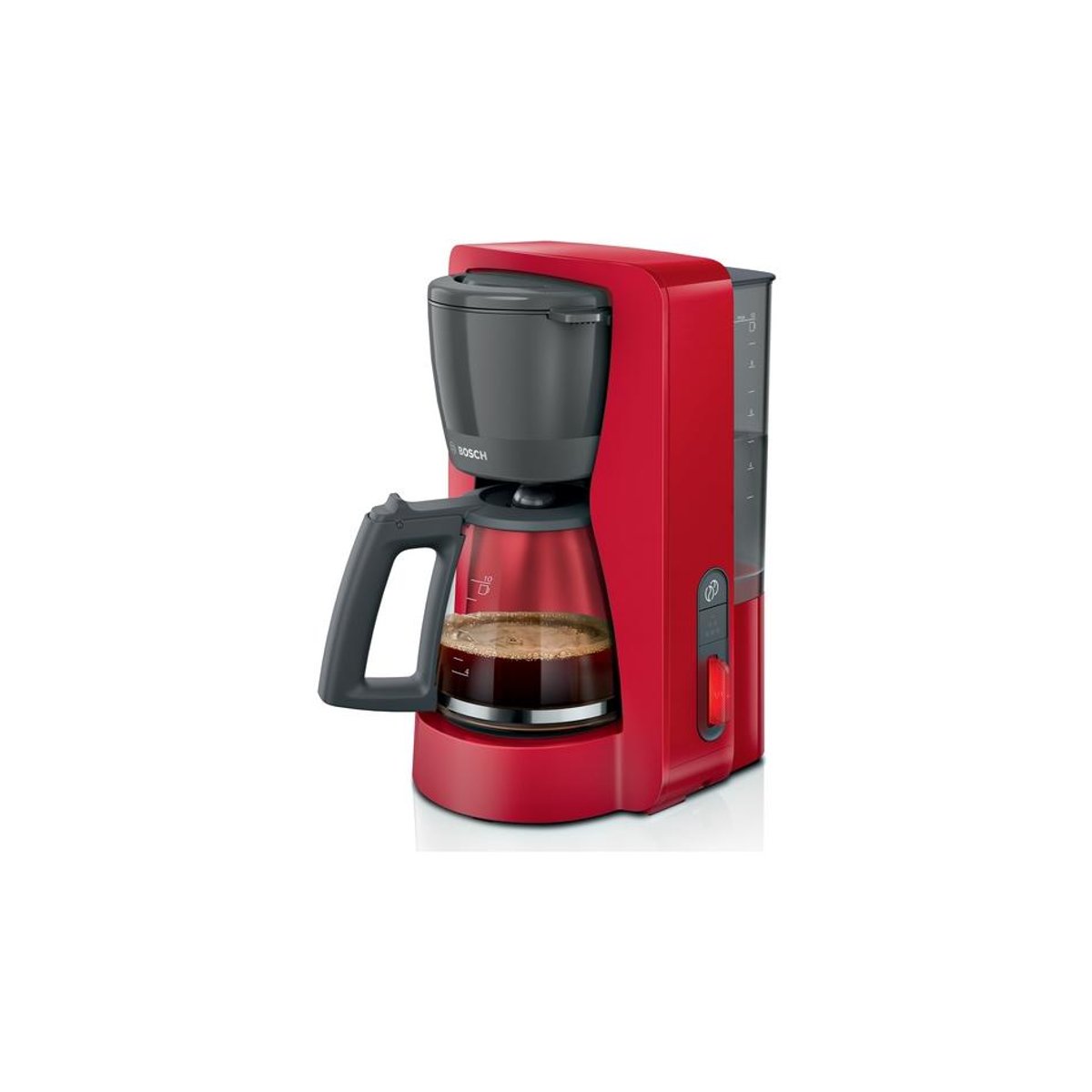 Cafetiere filtre TKA3M134 rouge, BOSCH