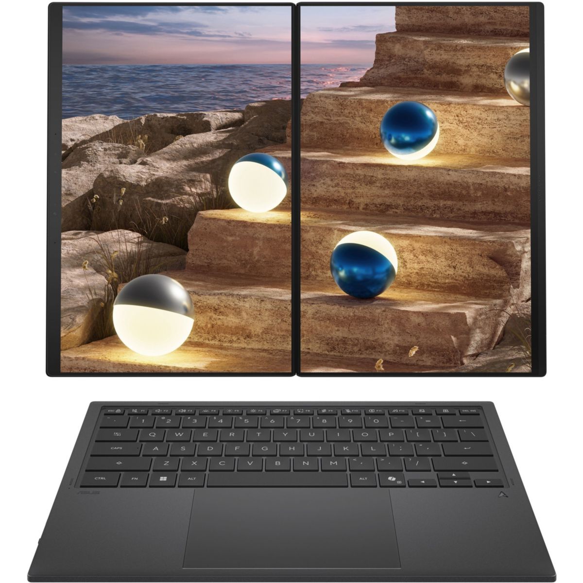 Ordinateur portable UX8407AA-SN352W 14" Tactile OLED Intel Core Ultra 7 355 16 Go RAM LPDDR5x SSD 1 To couleur unique, ASUS