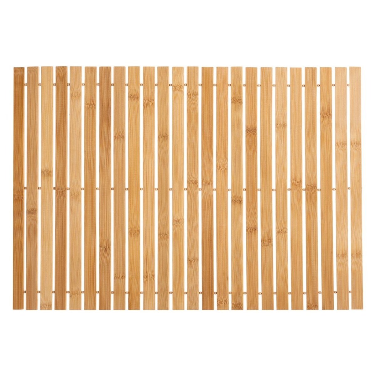 Caillebotis à rouler bambou 40x60 beige, ATMOSPHERA