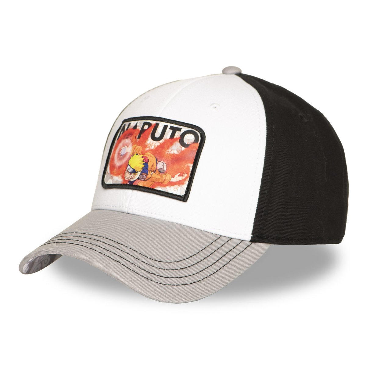 Casquette Naruto blanc/gris/noir, FREEGUN