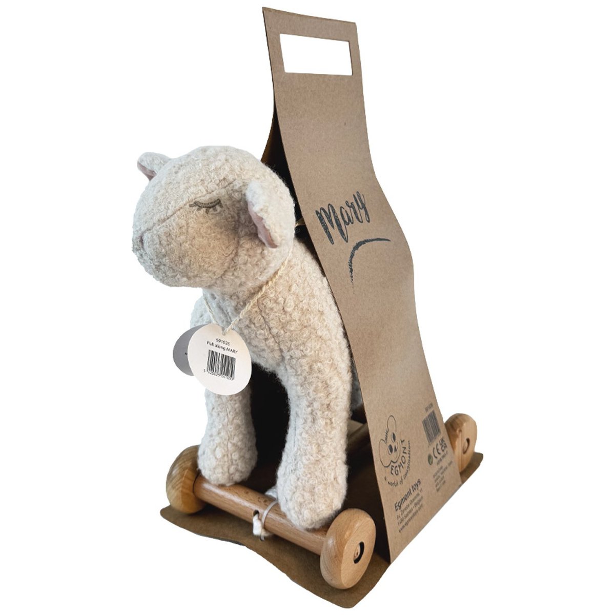 Jouet à tirer beige, EGMONT TOYS