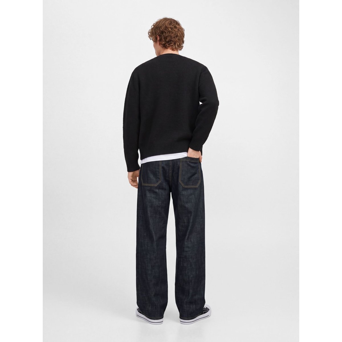 Jean À Coupe Wide blue denim 1, JACK & JONES
