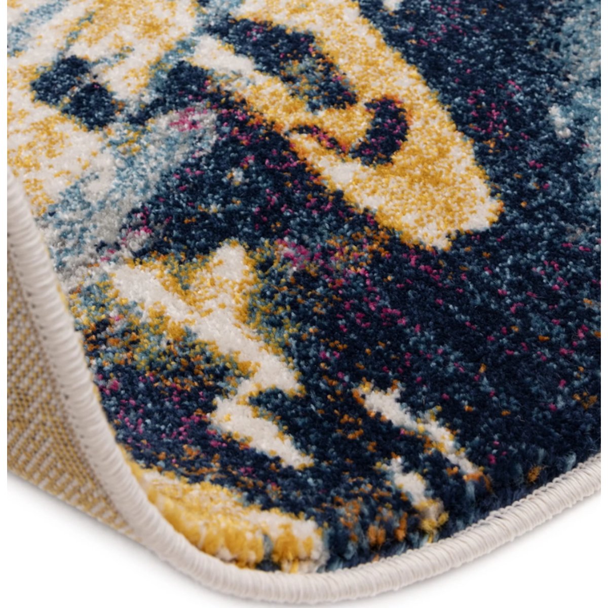 Tapis tissé plat moderne AURAL multicolore, NOVATREND