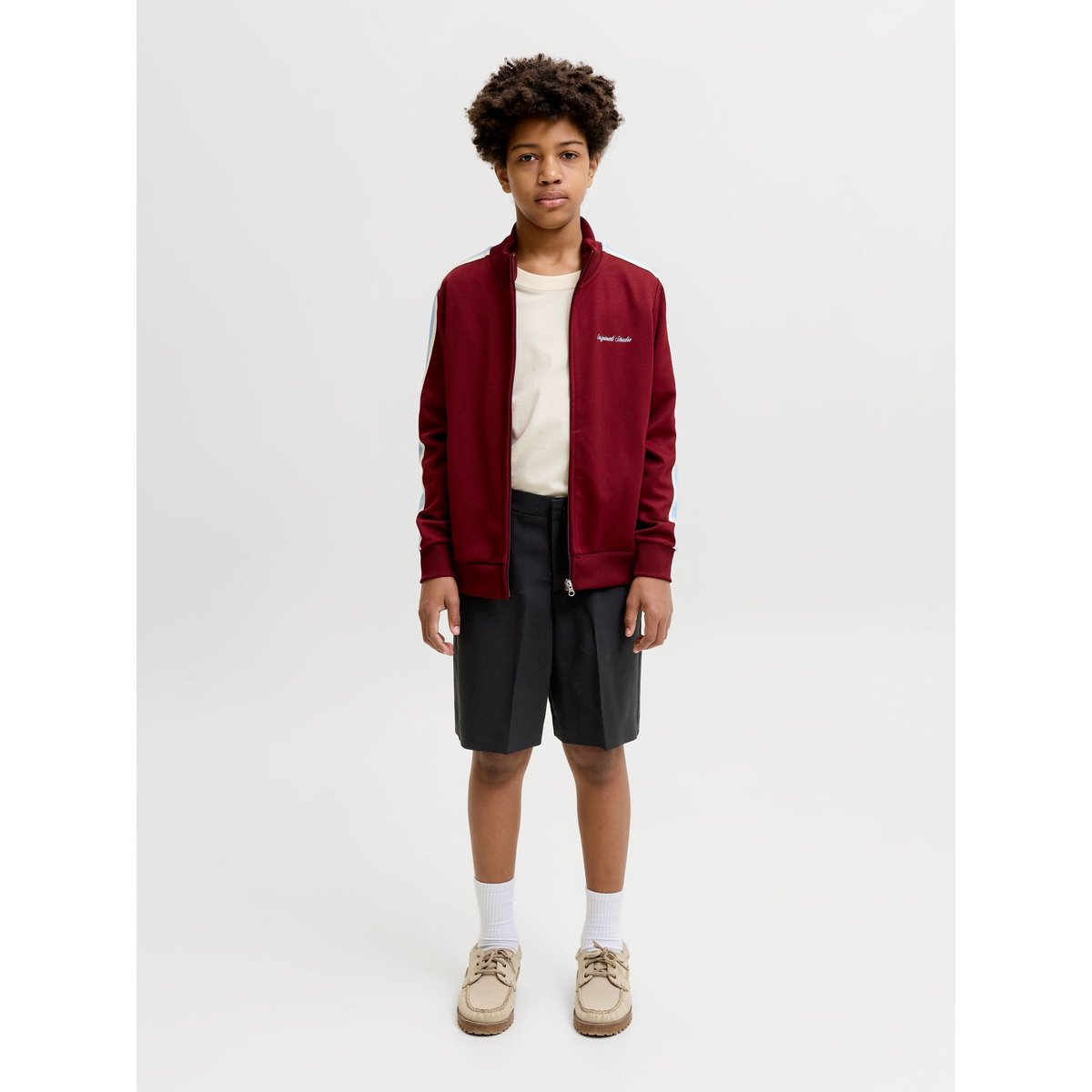 Short Chino black 1, JACK & JONES JUNIOR