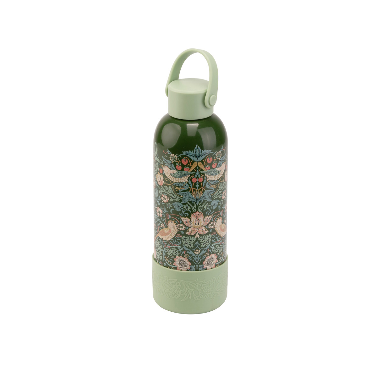 Kitchen Garden Stainless Steel Travel Water Bottle in Green green, WILLIAM MORRIS AT HOME