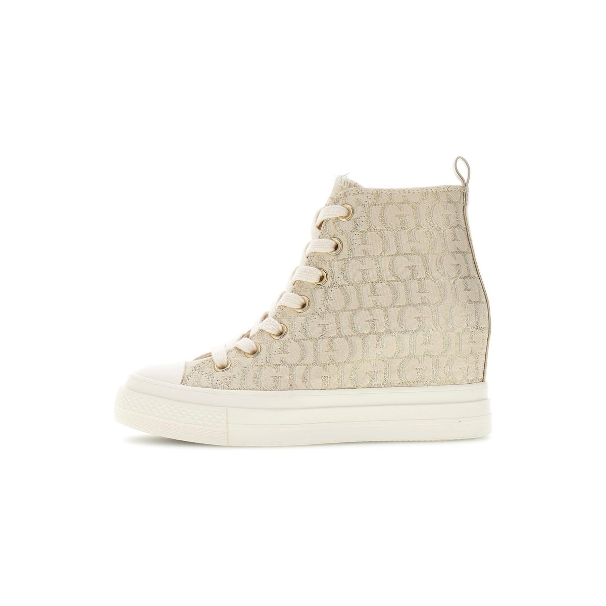 Baskets Avec Logo Sundae or, GUESS