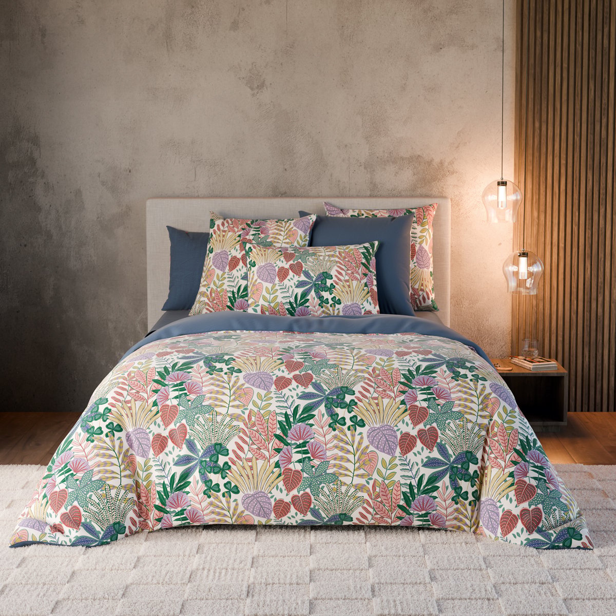 Pack Housse De Couette + Taie(s) D'oreiller HIPPIE hippie, INSPIRATION PAR ANNE DE SOLENE