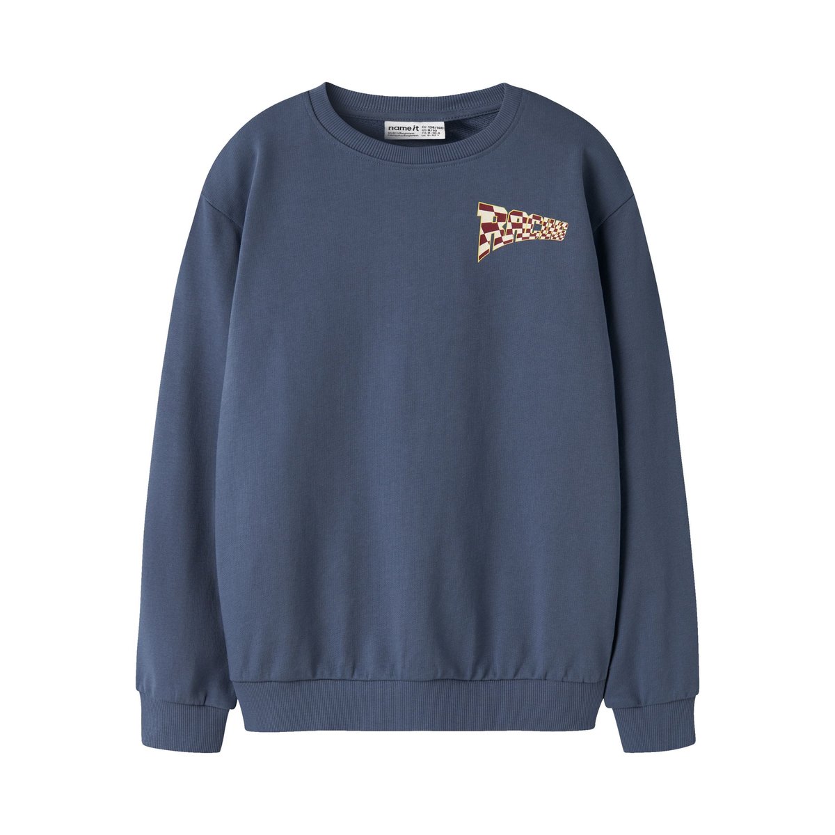Sweat-Shirt vintage indigo, NAME IT