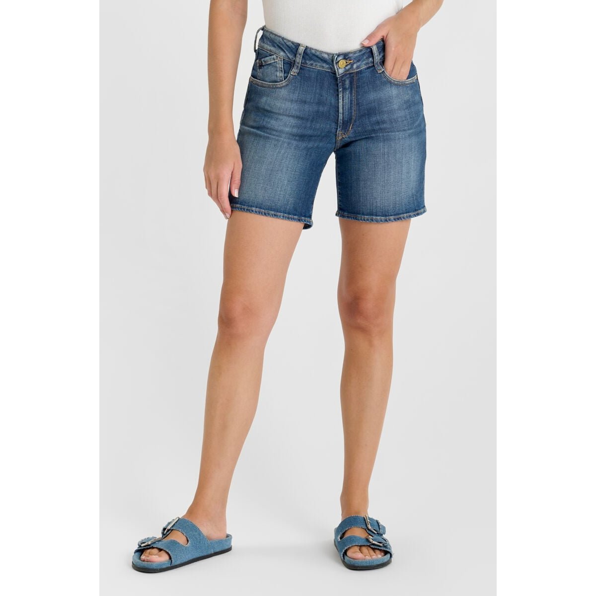 Short en jeans KELLY blue, LE TEMPS DES CERISES