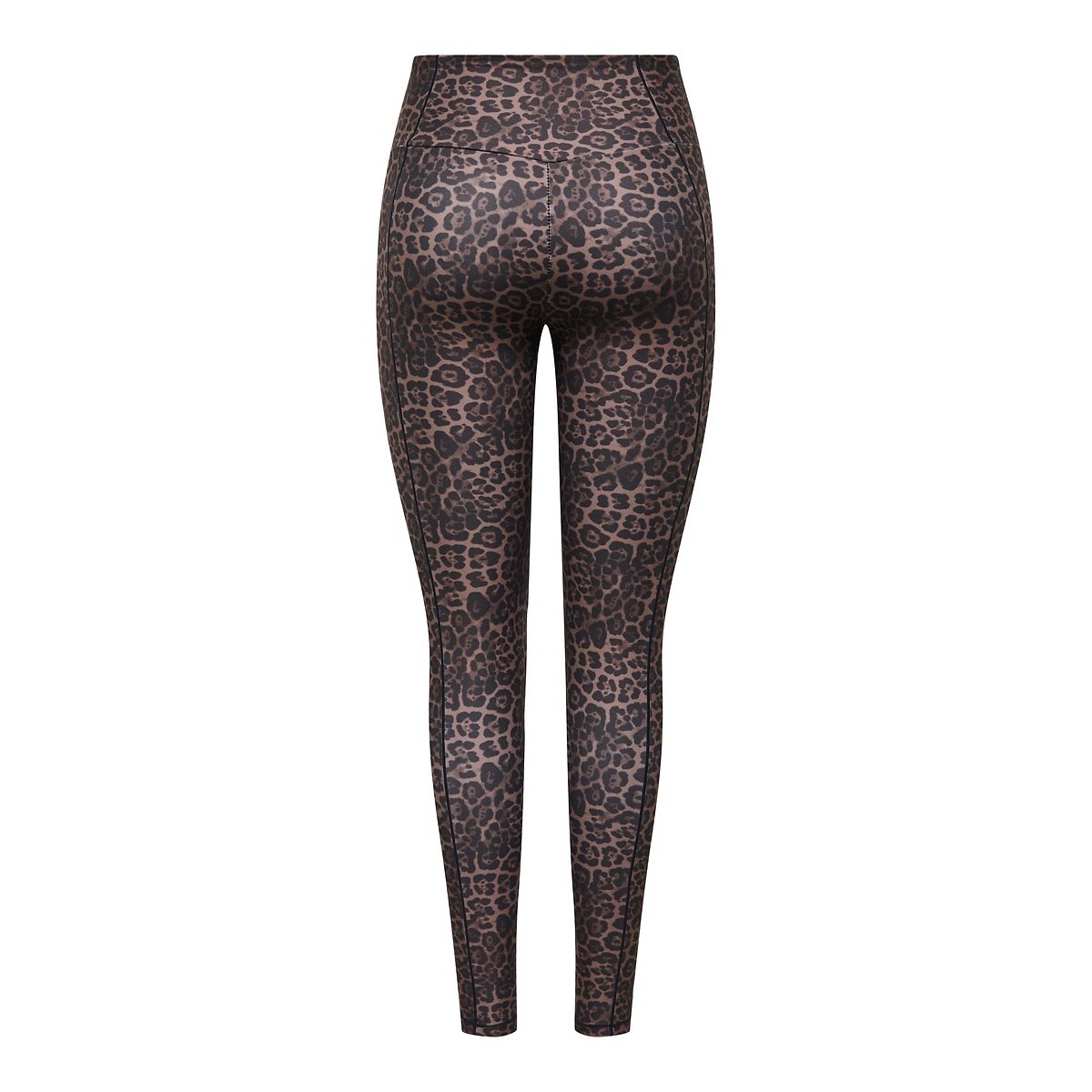 Legging de sport taille haute, imprimé léopard imprimé léopard, ONLY PLAY