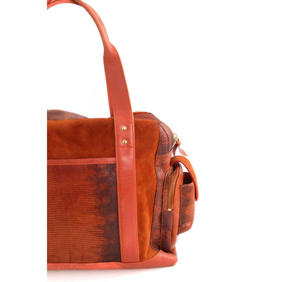 Cabas - Bon État orange, CLARIS VIROT
