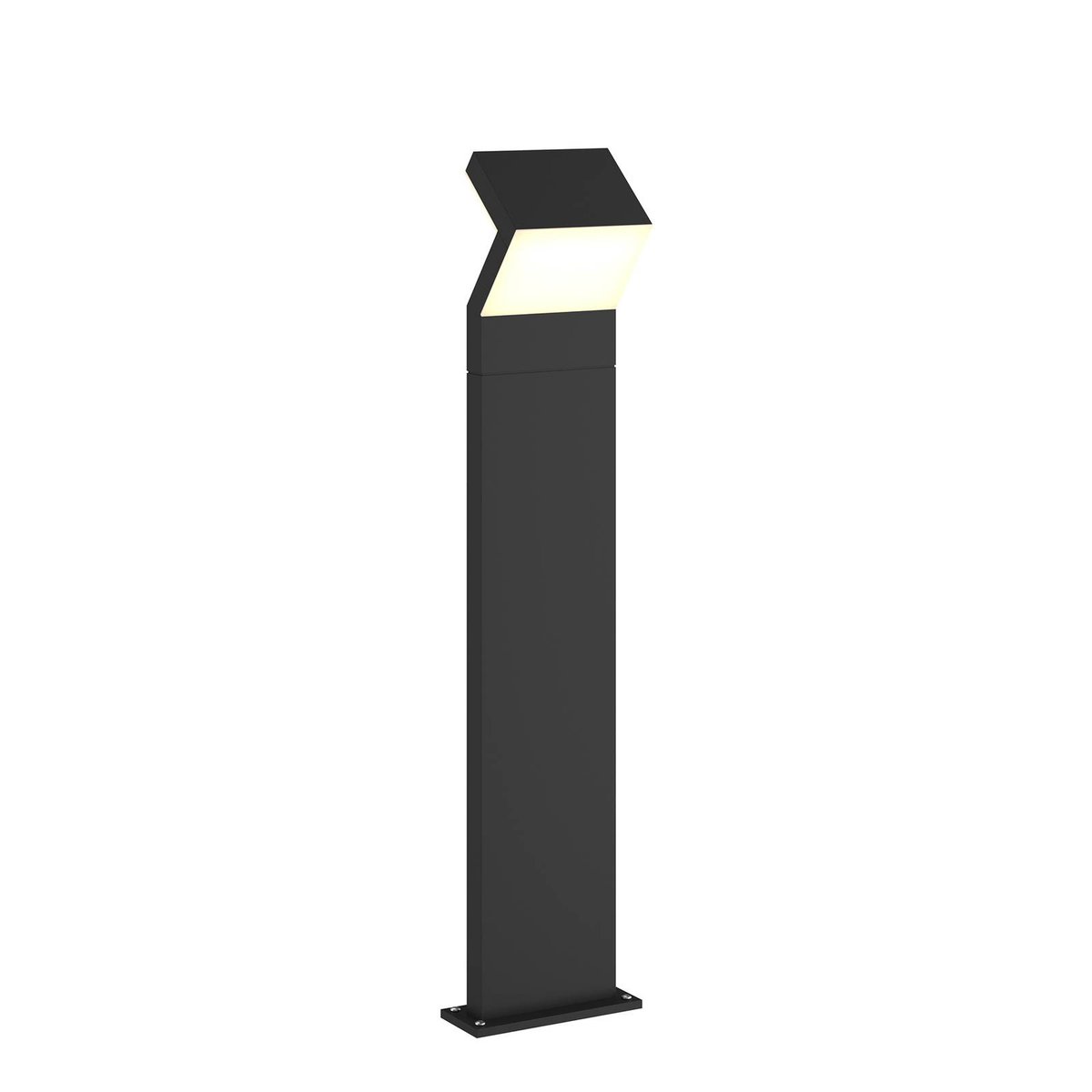 Luminaire extérieur en aluminium moderneLED gris foncé, ARCCHIO