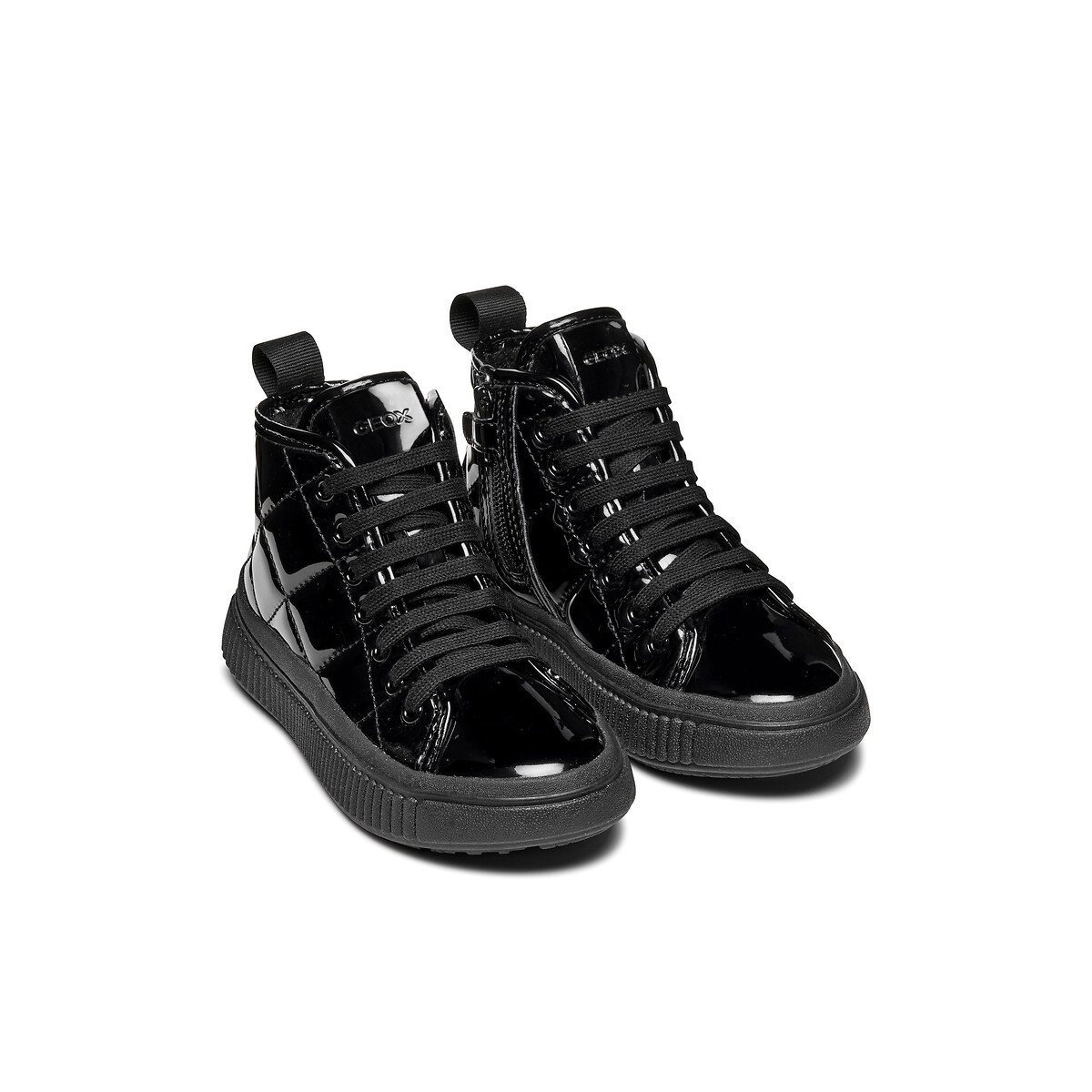 Scarpe da ginnastica alte LAQUINNY nero , GEOX