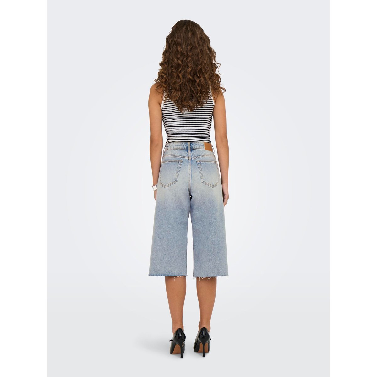 Short En Denim light blue denim 1, ONLY