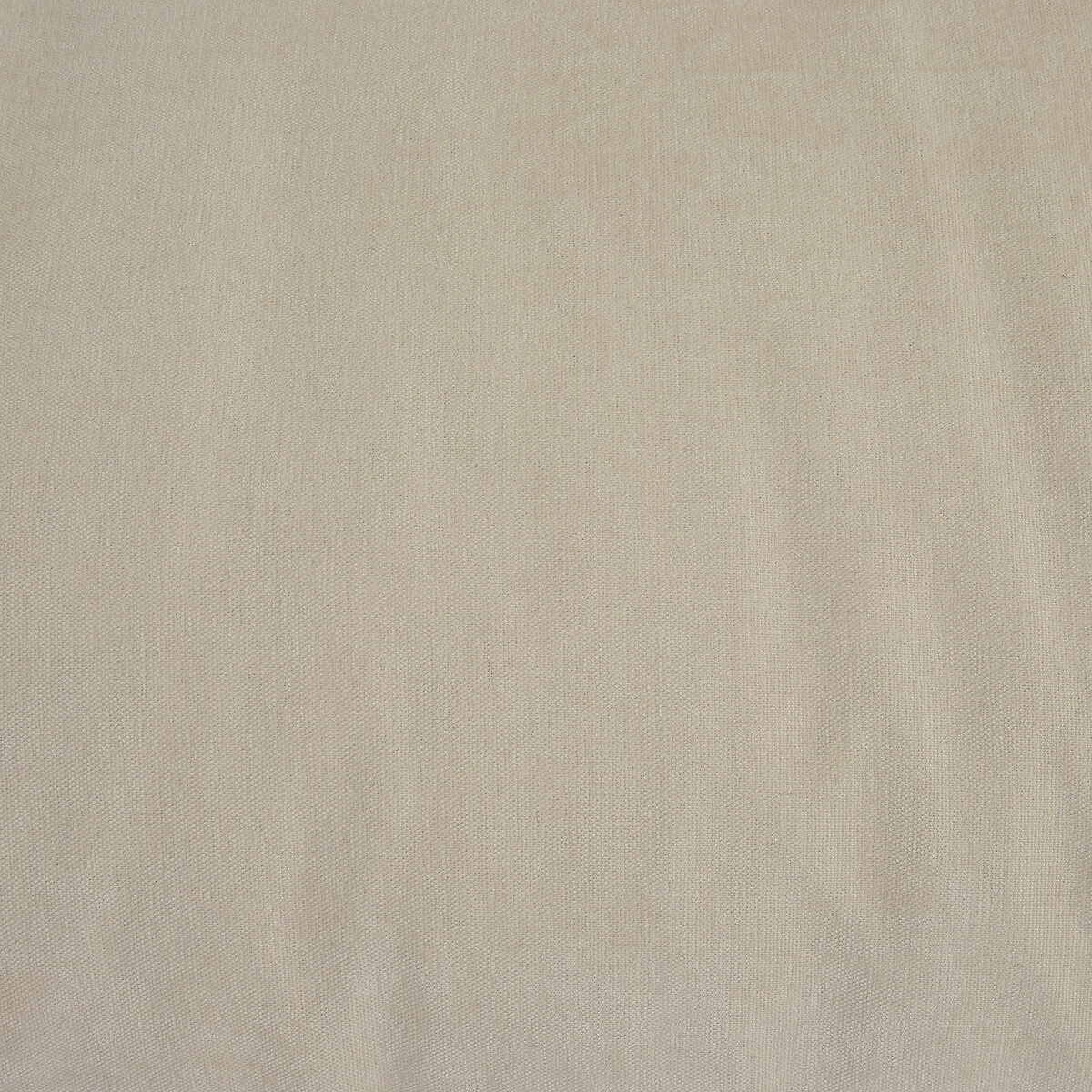 Canapé droit 2 ou 3 places, en chenille fine, BACKY beige, LA REDOUTE INTERIEURS