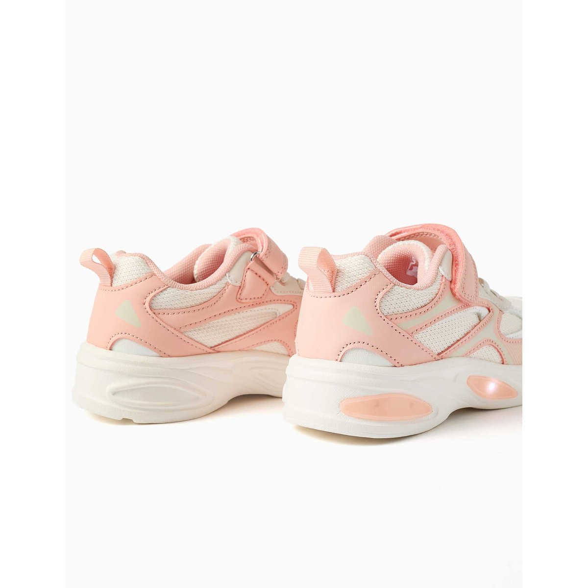 Baskets lumineuses avec semelle antidérapante rose, ZIPPY