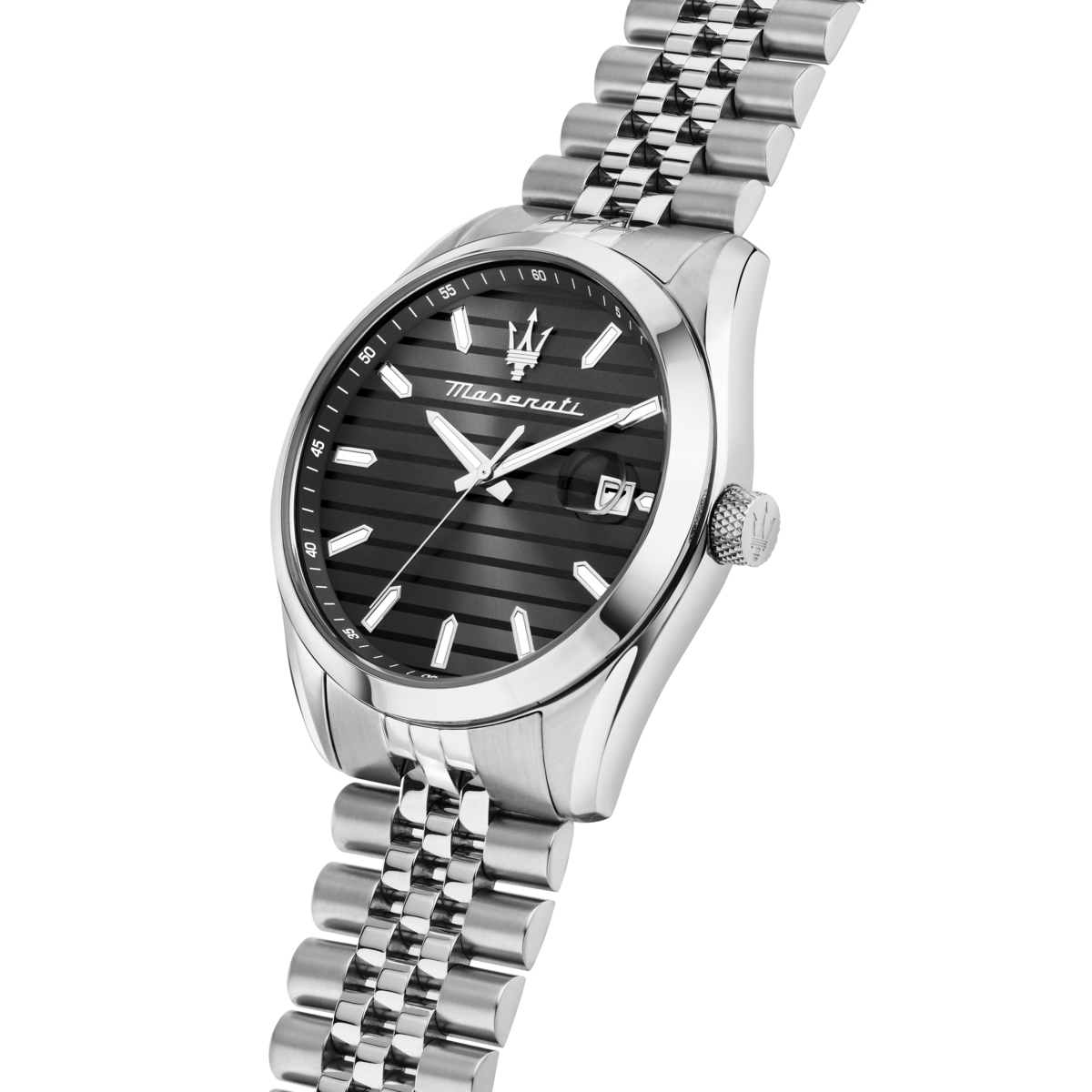 Montre Analogique ATTRAZIONE argenté noir argenté, MASERATI