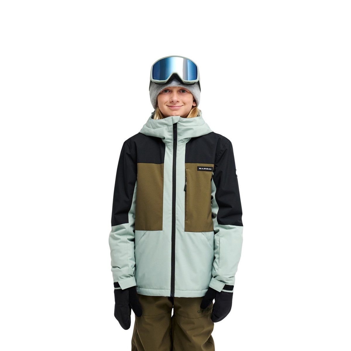 Veste de snow technique FOREVER 20K vert iceberg green, QUIKSILVER