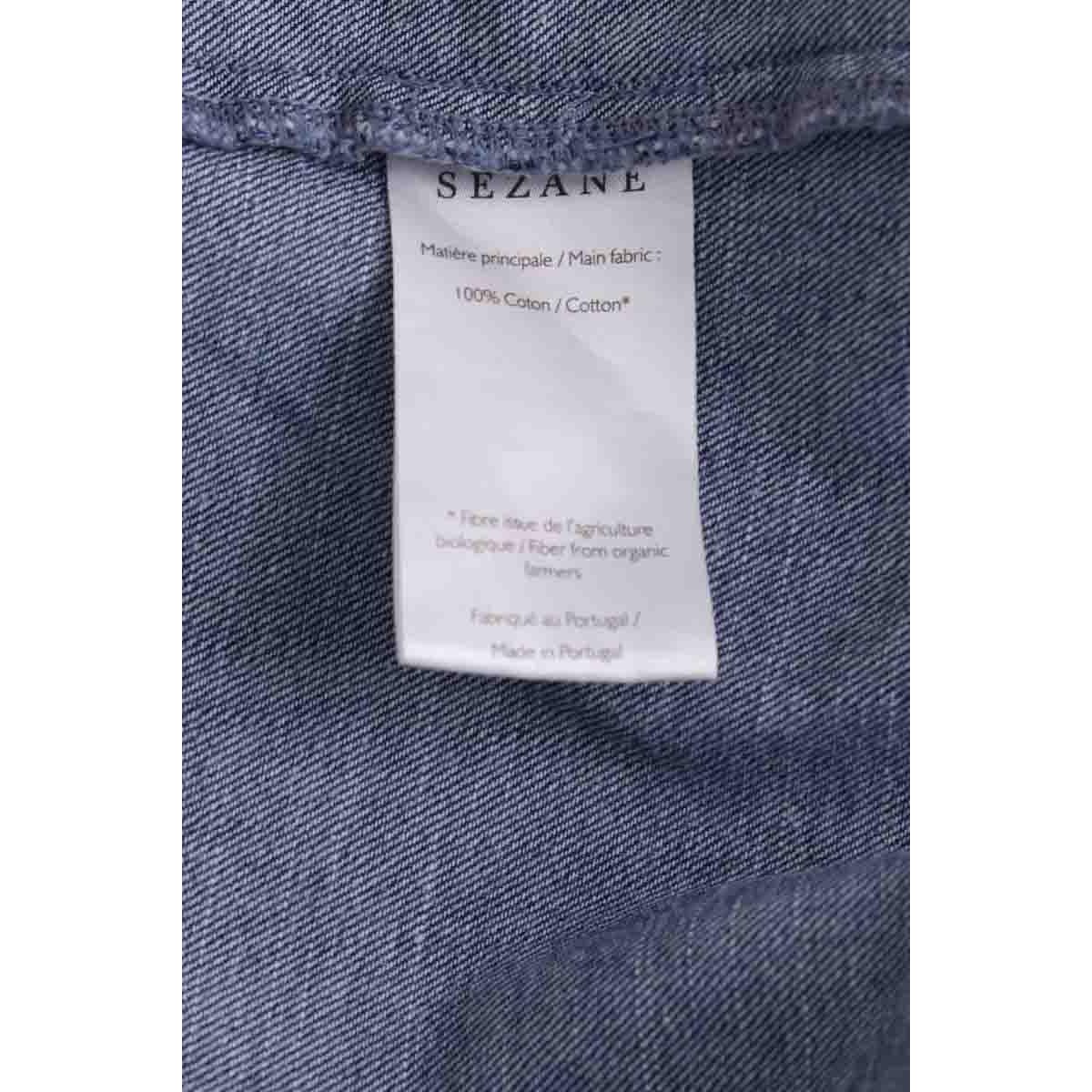 Chemise - Très Bon État bleu, SEZANE