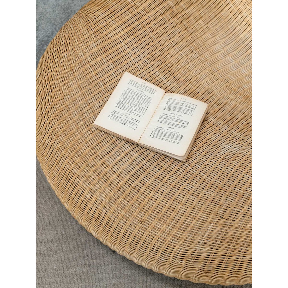 Fauteuil Storvik en rotin Ikea Jakob N°1294 - Bon état naturel, DEBONGOUT