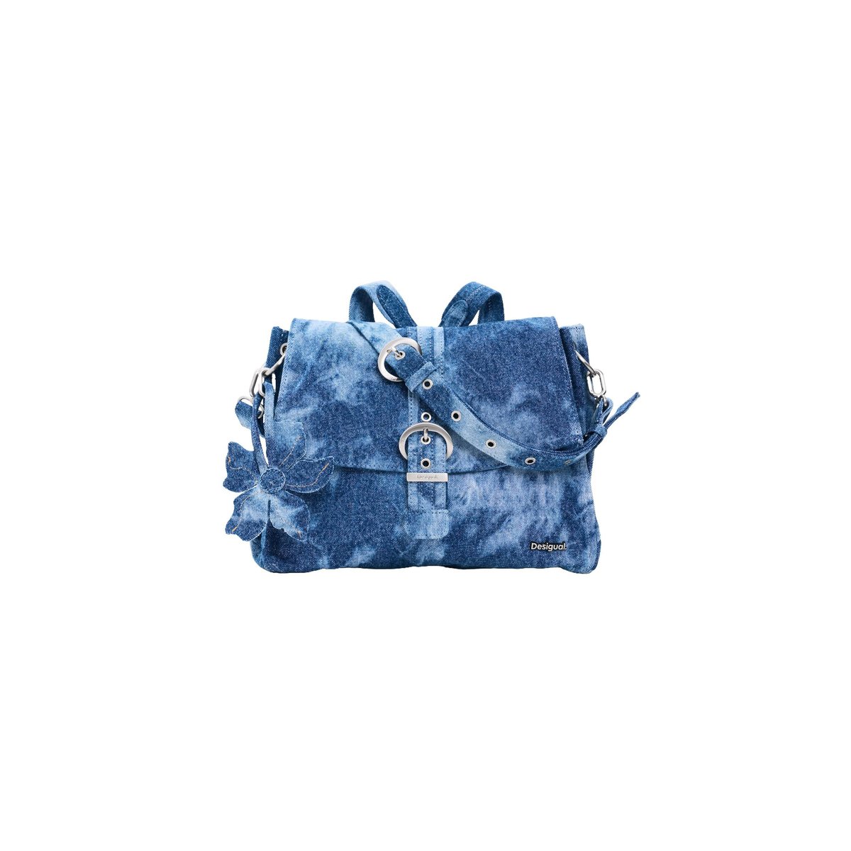Sac en denim moyen bleu, DESIGUAL