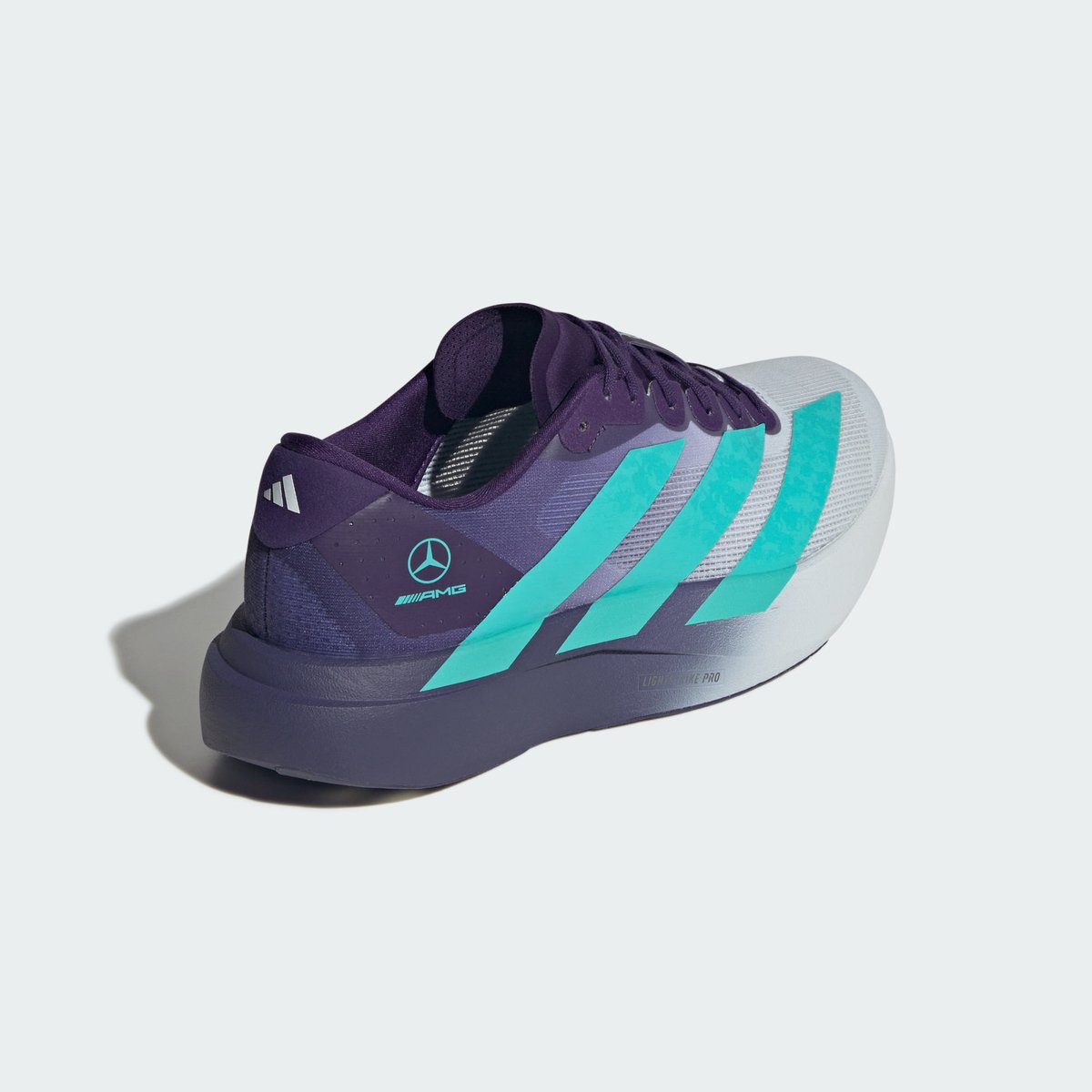 Chaussure Adizero Evo Sl Mercedes Amg Petrona F1 Team Chaussure Adizero Evo Sl Mercedes Amg Petrona F1 Team blue tint / semi mint rush / dark purple, adidas Performance