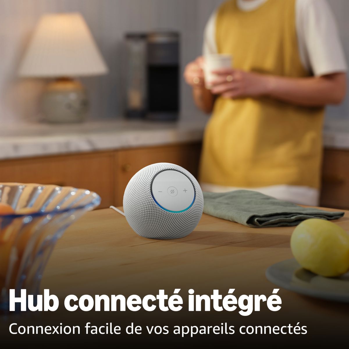 Assistant vocal Echo Dot Max - Graphite noir, AMAZON