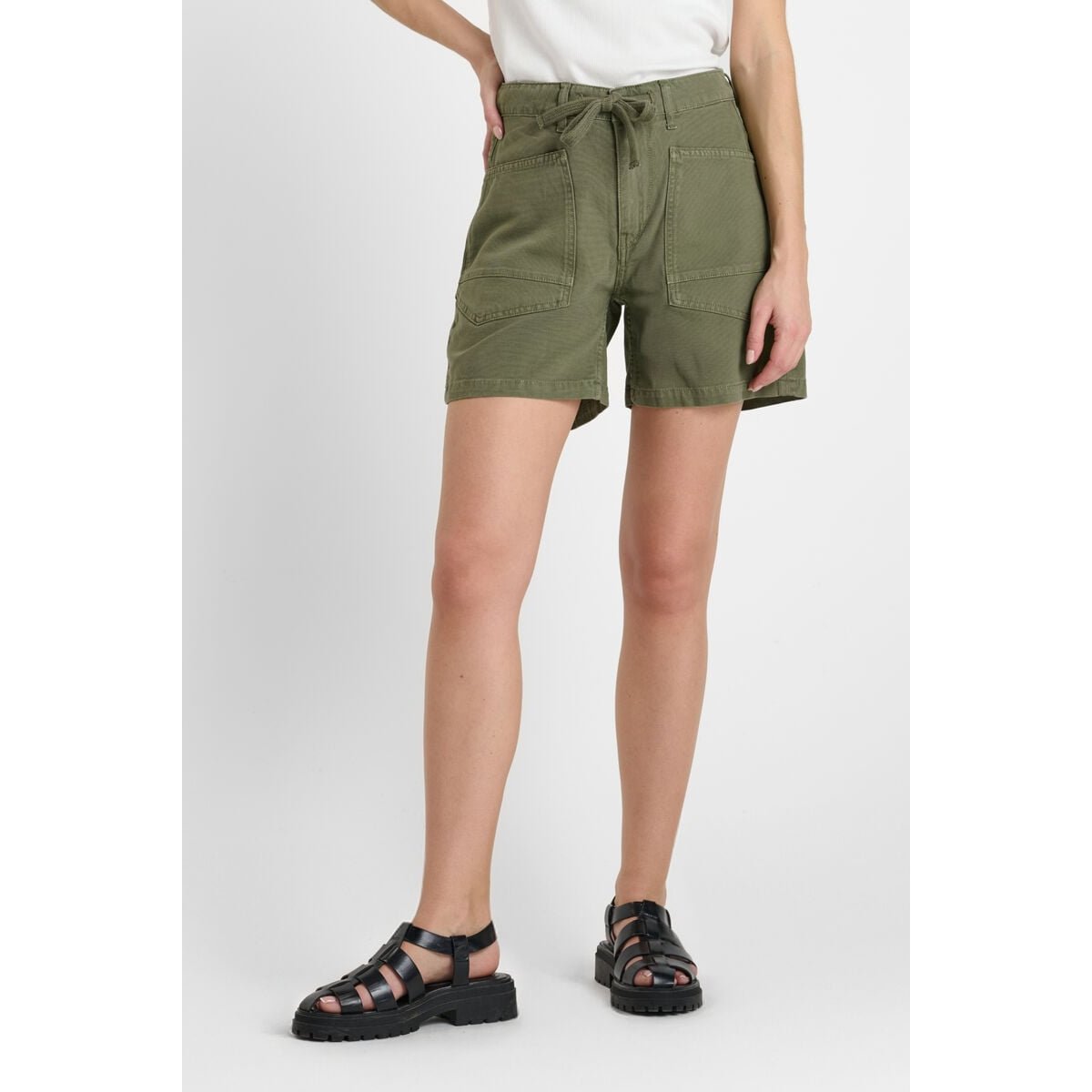 Short en jeans MADO pesto, LE TEMPS DES CERISES