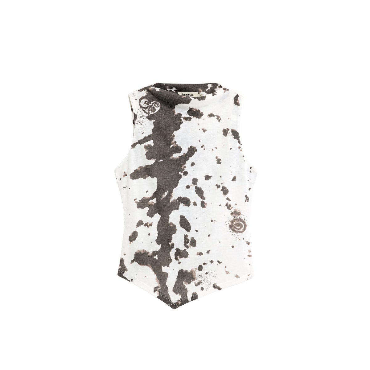 top imprimé animal blanc, DESIGUAL