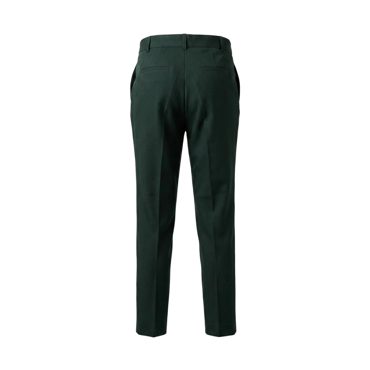 Pantalon regular fit à ceinture à nouer green forest, ZERO