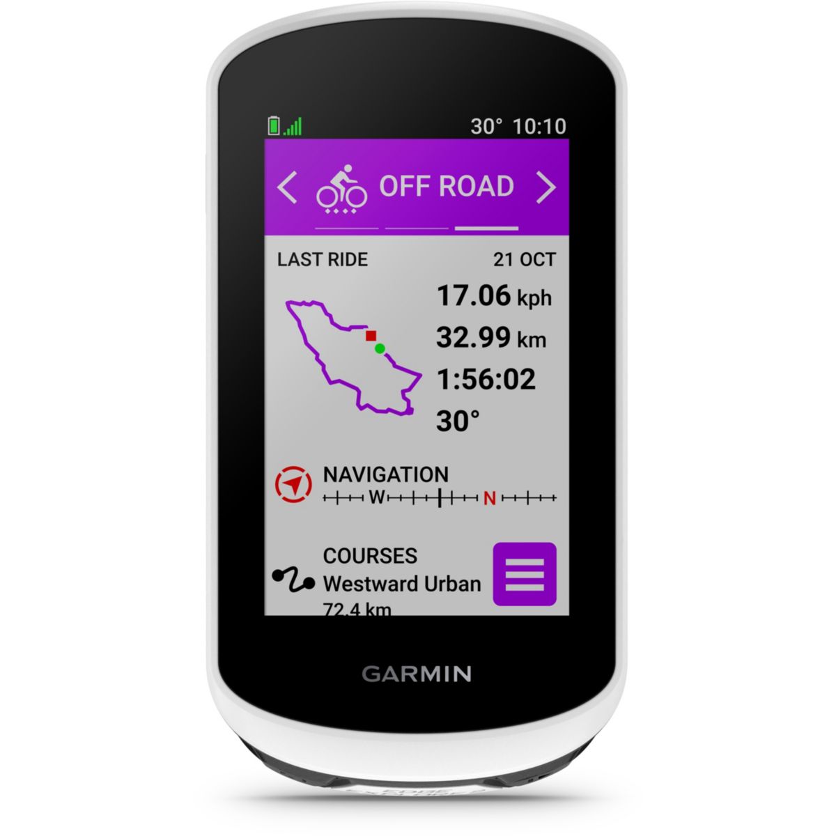GPS vélo Edge Explore 2 - support potence couleur unique, GARMIN
