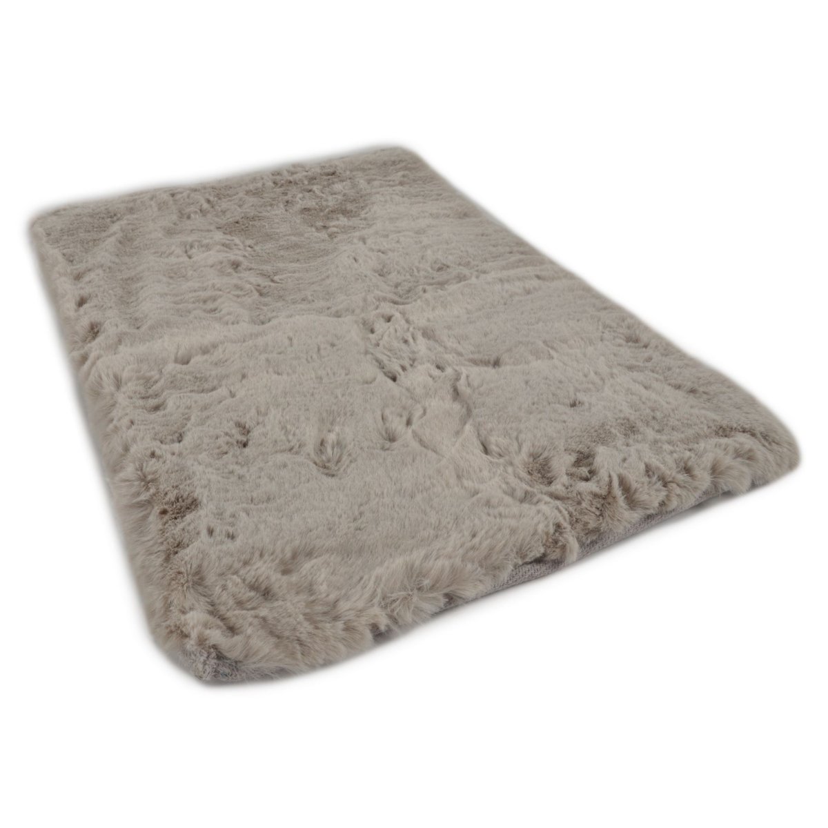 Tapis Polar très doux et épais argent, THEKO