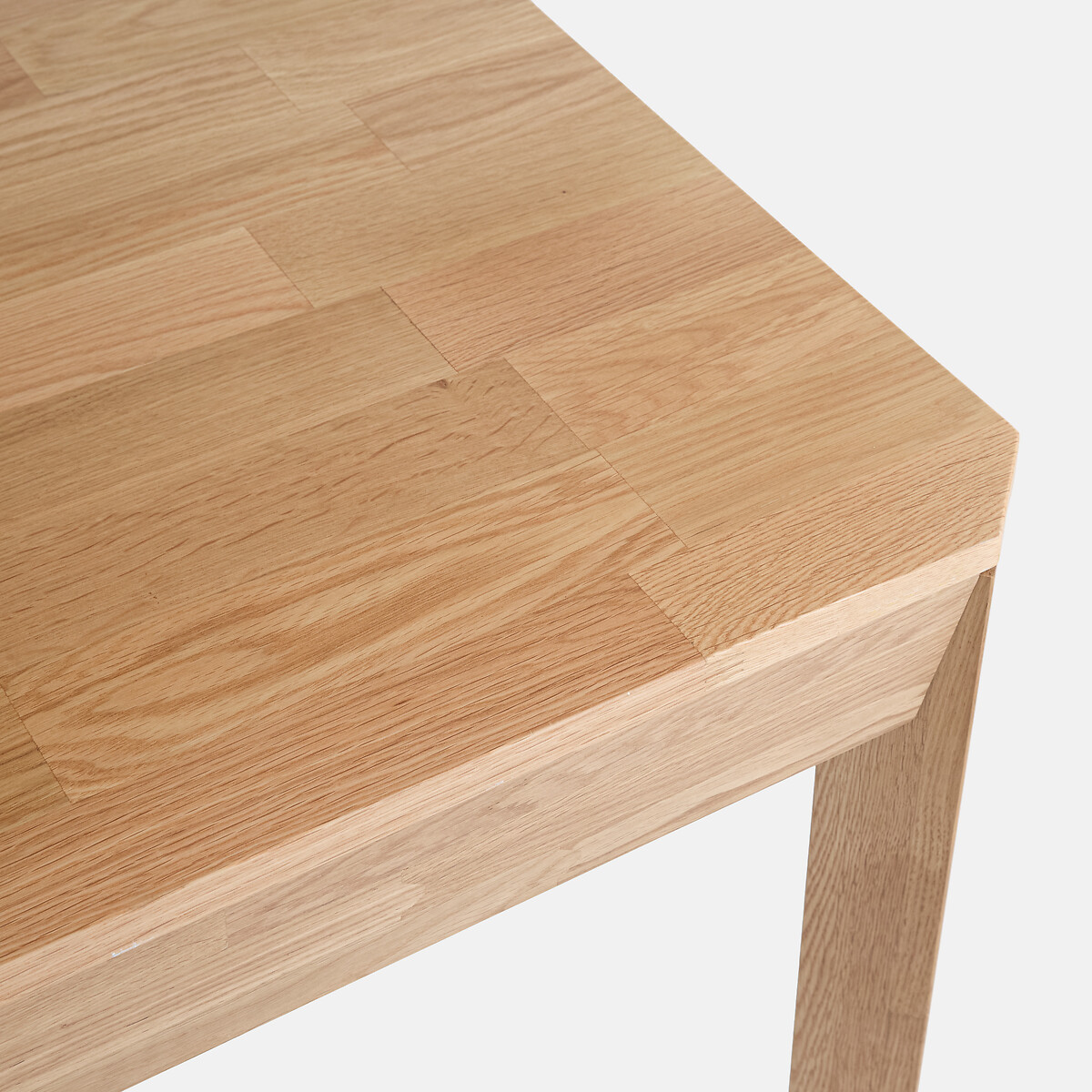 Table à manger, extensible, en chêne, 6 à 10 personnes, NEODELITO coloris chêne, LA REDOUTE INTERIEURS