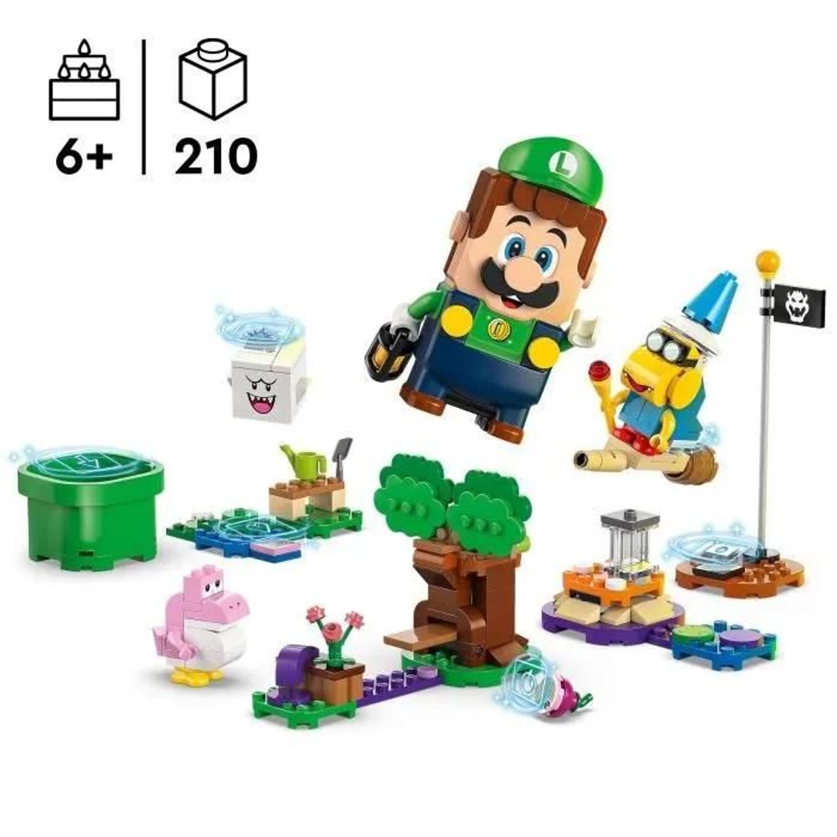 LEGO Super Mario - Aventures Interactives avec Luigi - Set 71440 couleur unique, LEGO