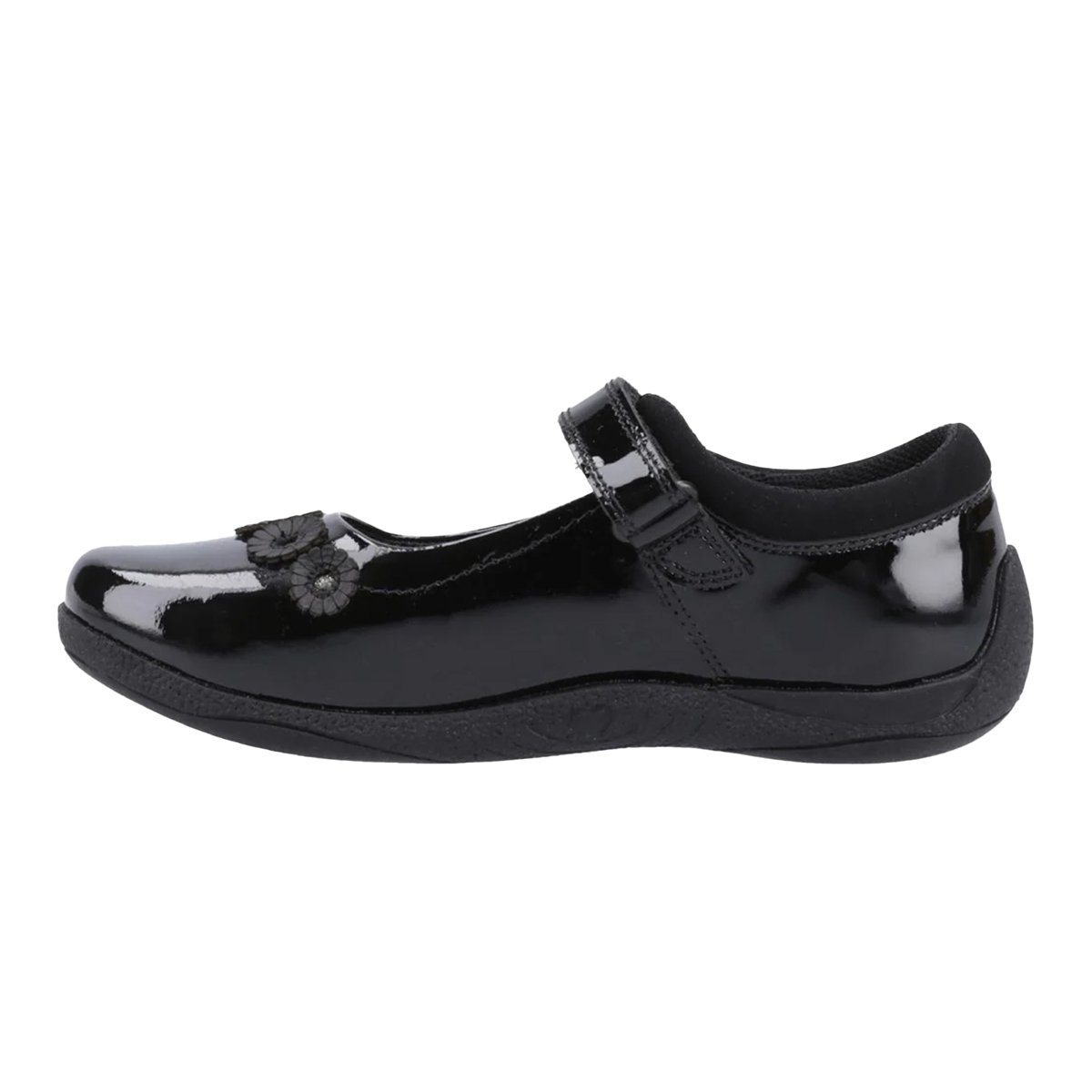 Chaussures élégantes CHRISTINA noir verni, HUSH PUPPIES