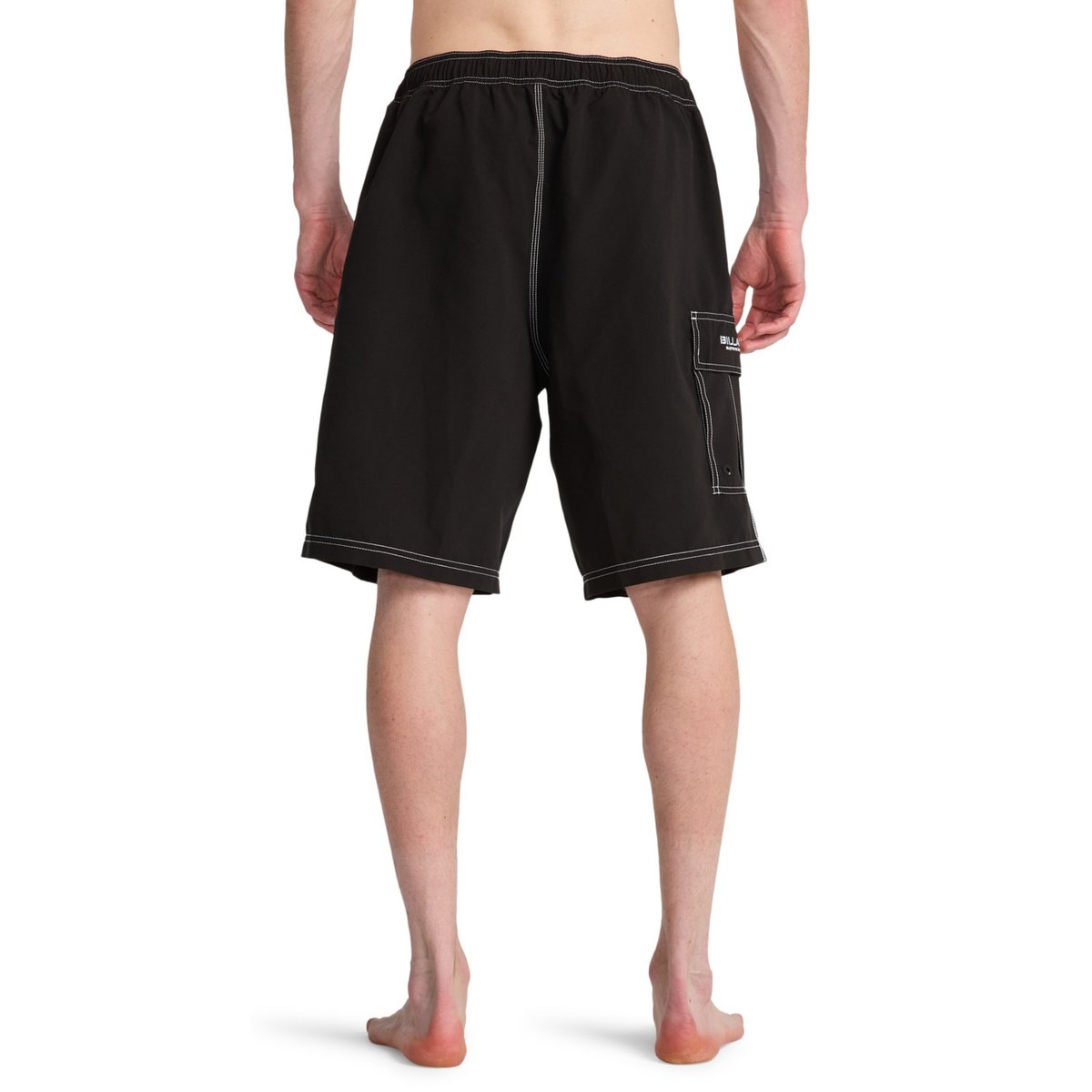 Short de bain THROW ON LAYBACK 19" noir black, BILLABONG