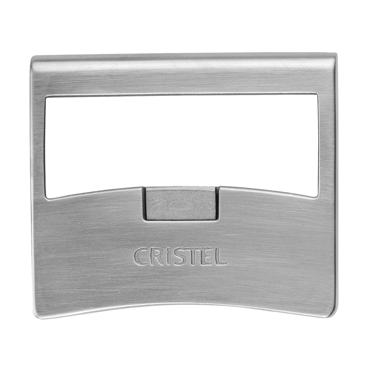 Anse amovible en inox brossé STRATE couleur unique, CRISTEL