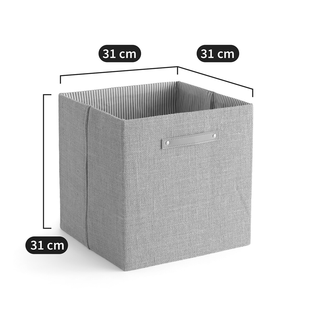 Panier pliable, Jotia naturel, LA REDOUTE INTERIEURS