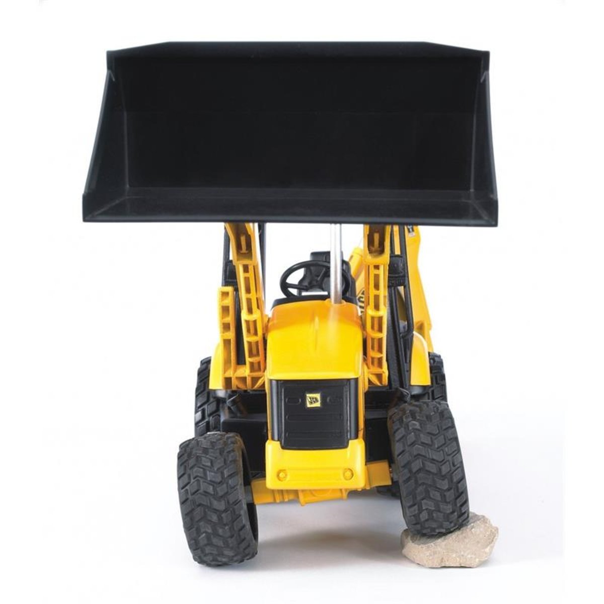 Grue-chargeur JCB Midi CX jaune et noir, BRUDER