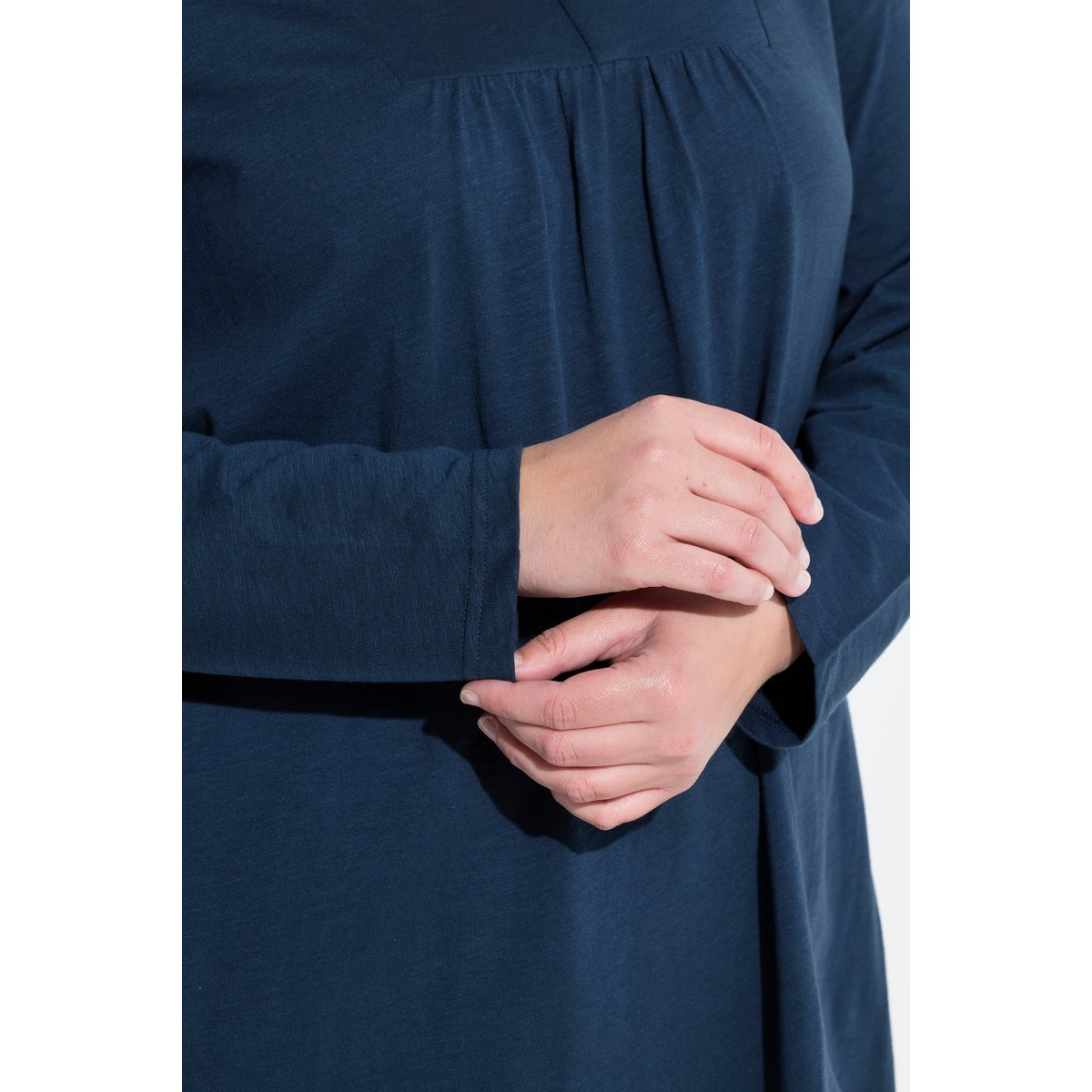 T-shirt long bleu marine, ULLA POPKEN