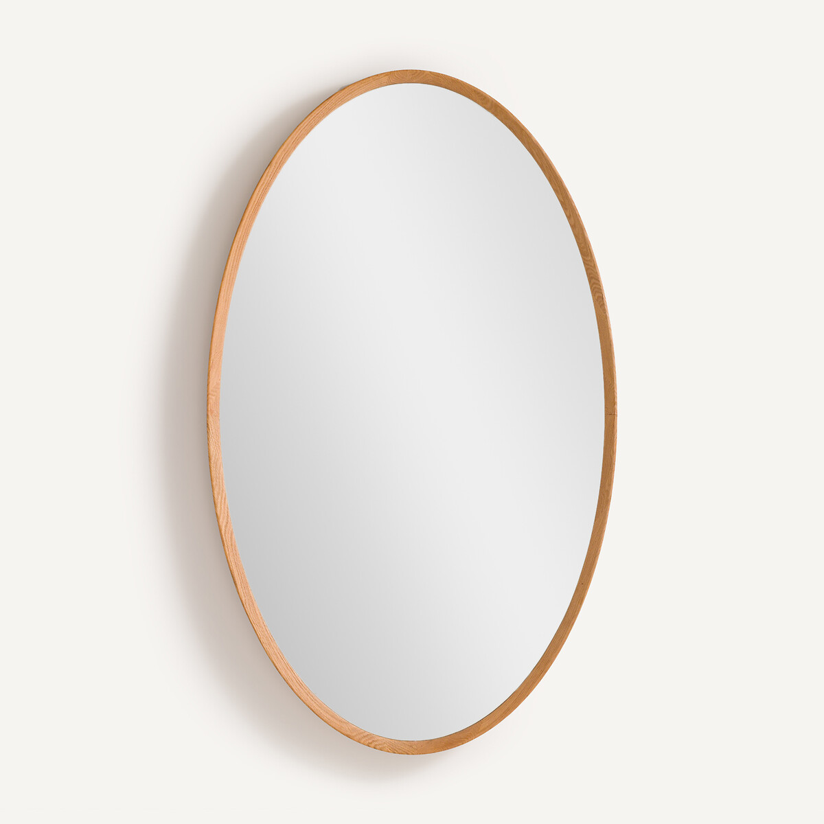 Miroir ovale chêne massif, Orion naturel, AM.PM