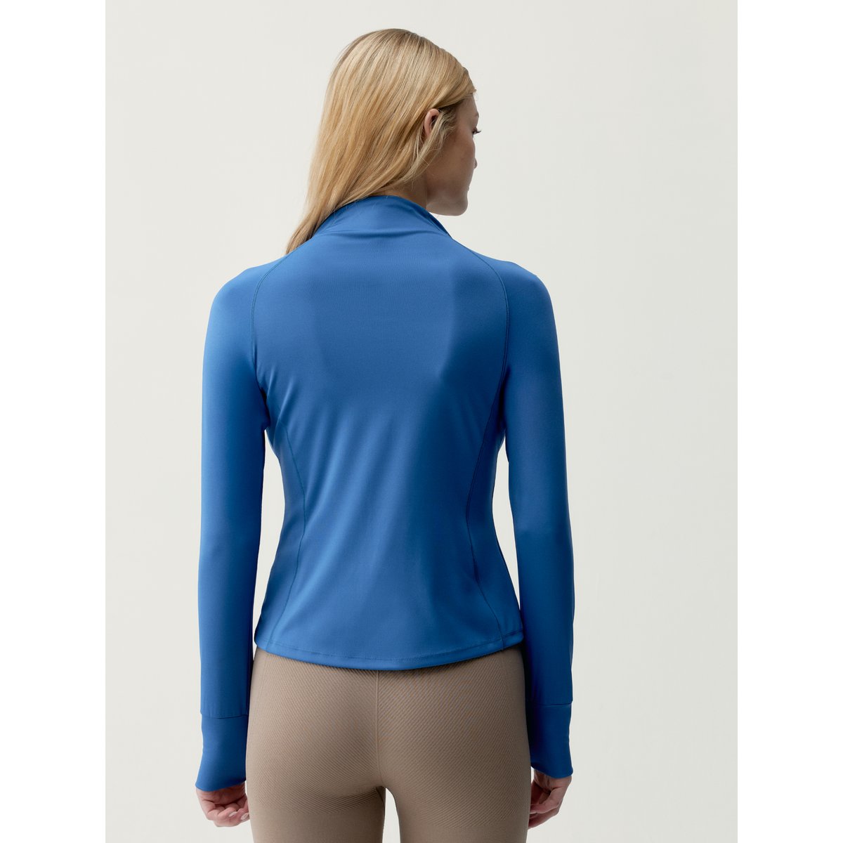Veste de sport femme Flippo Avec poches effet gainant fermeture éclair azur, BORN