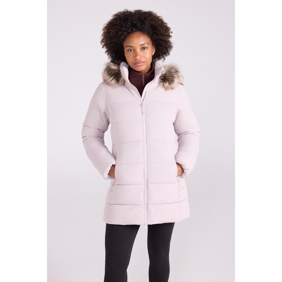 Veste matelassée NOLA beige clair, MOUNTAIN WAREHOUSE