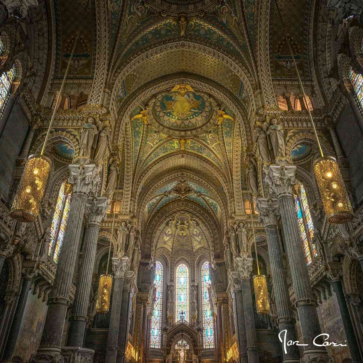 Tableau Mural Notre-dame De Fourvière ARCHITECTURE tableau en verre, CEANOTHE