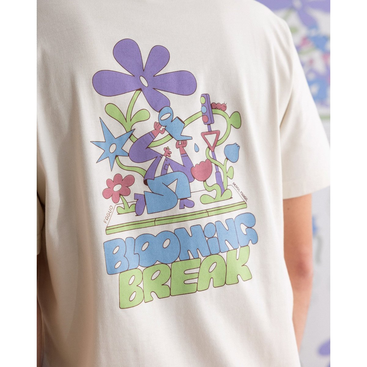 T-shirt LUGNY écru, FAGUO