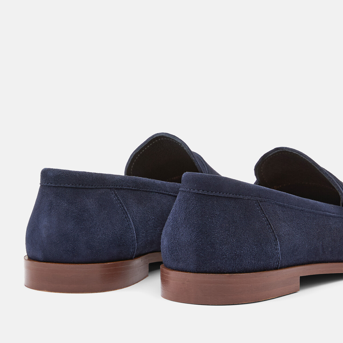 Mocassins en cuir celours, THELMA -BIS bleu marine, JONAK